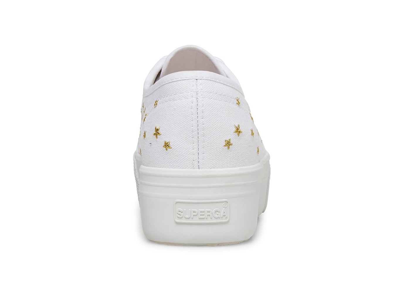 Platform Feminino Branco - Superga 2790 Embroidery - HLUJN-6270